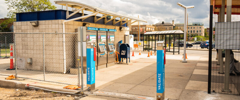 5th and Missouri Station entrance.